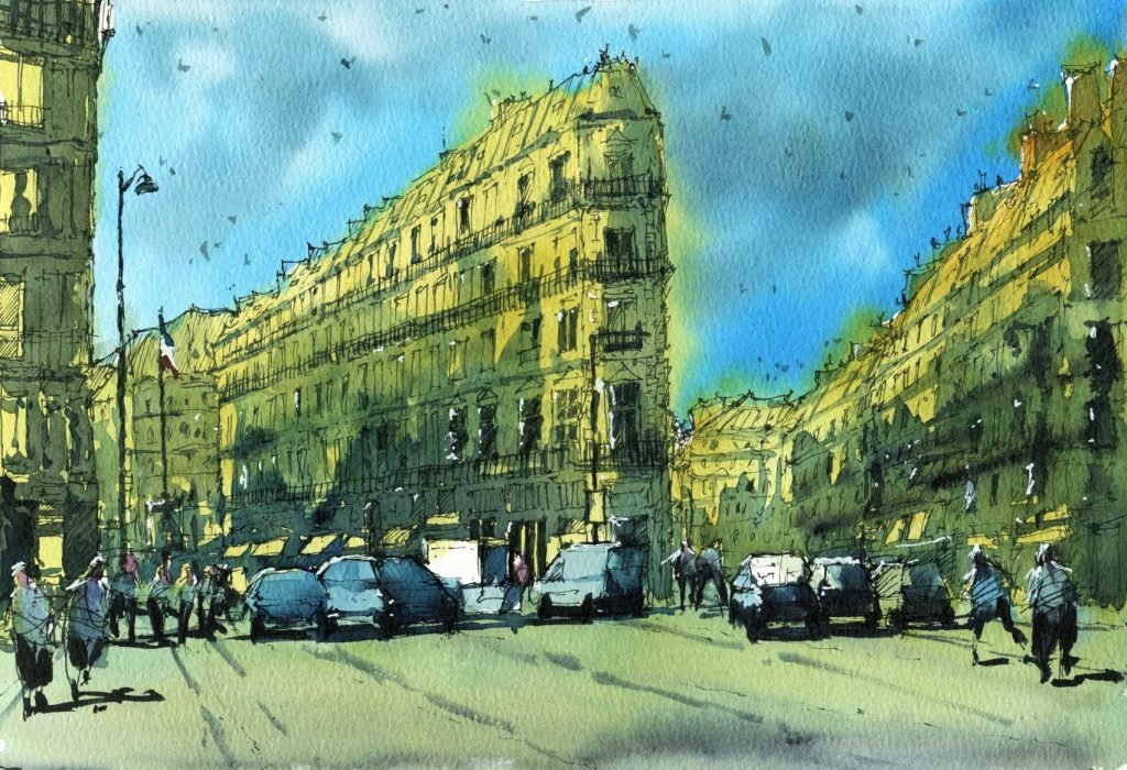 7 Important Tips for Line and Wash Paintings
